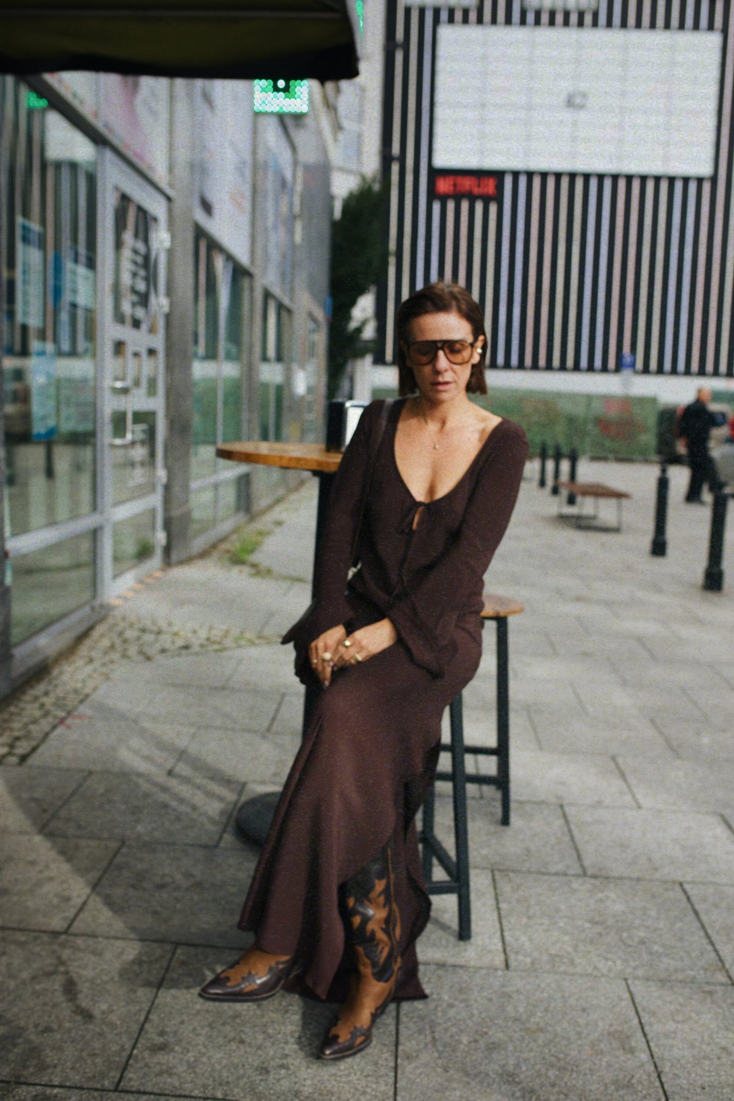 The VIOLA Dress Choco