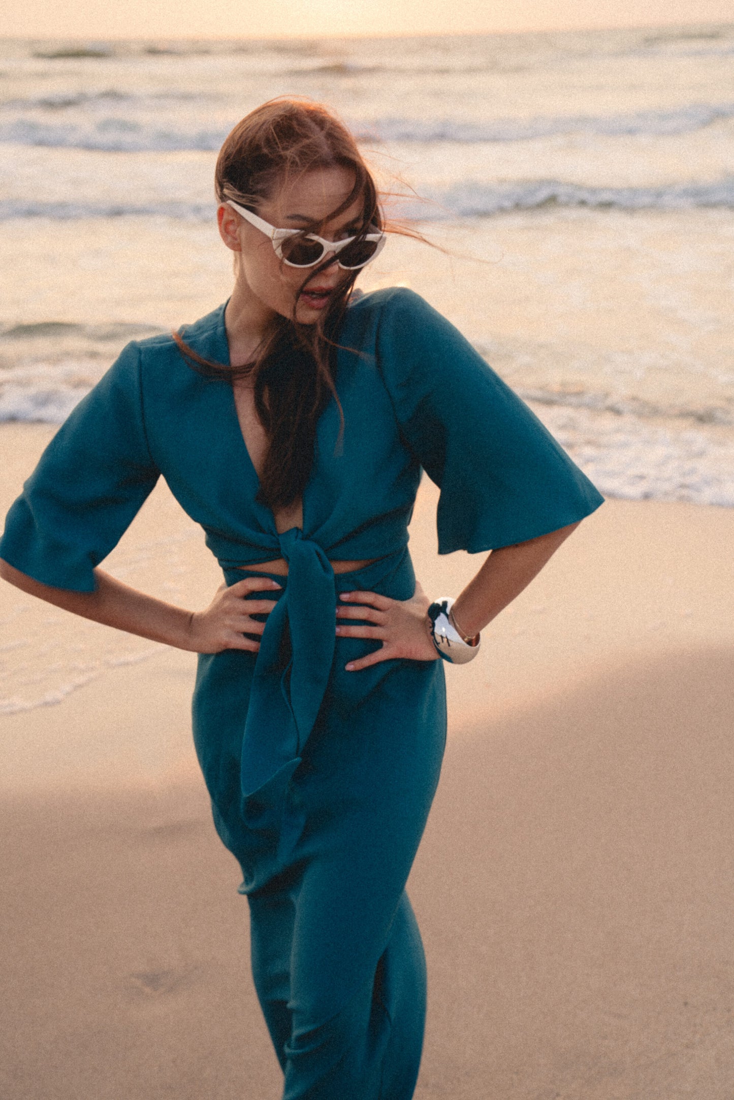 The PAULA Dress Emerald