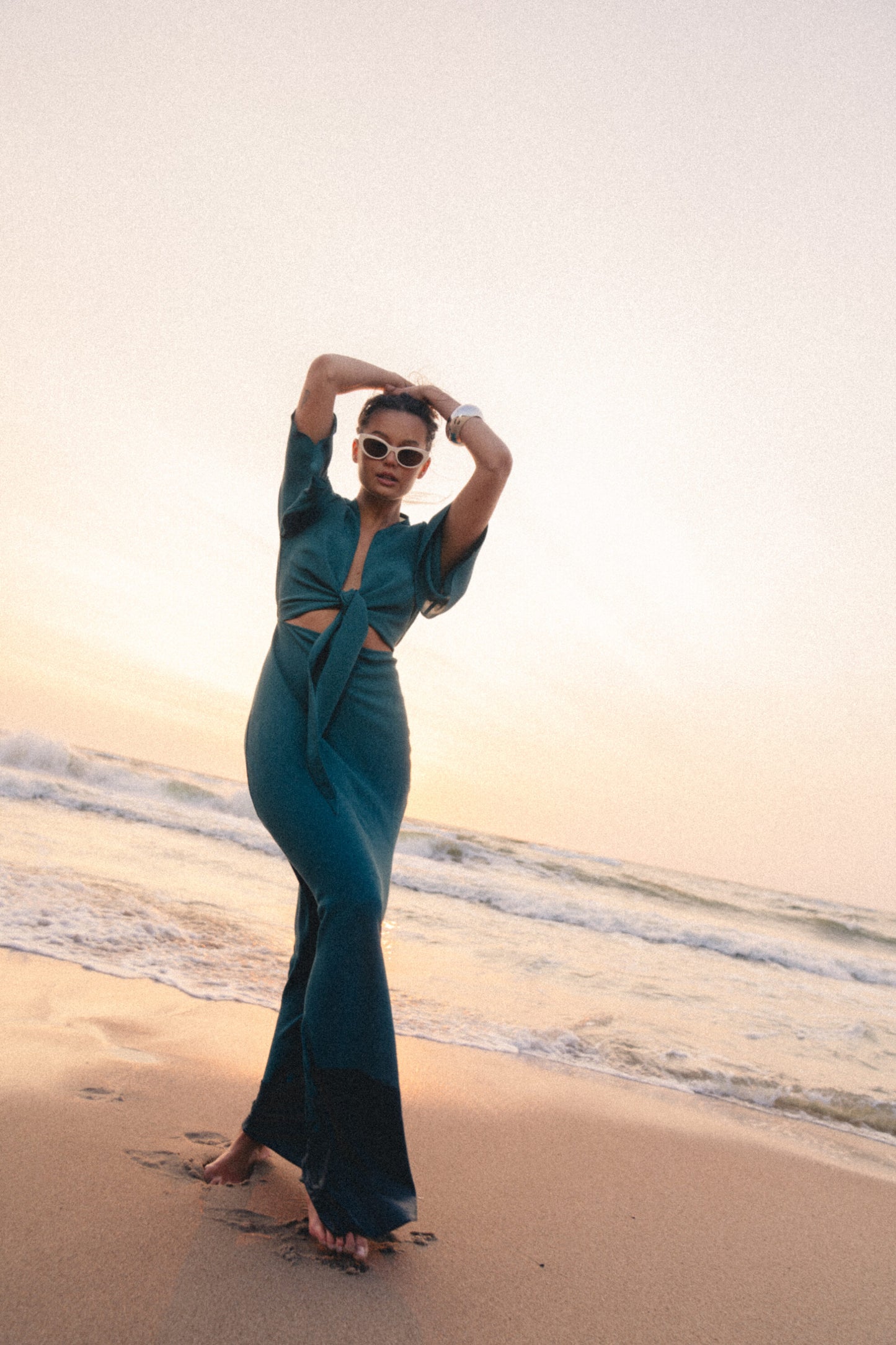 The PAULA Dress Emerald