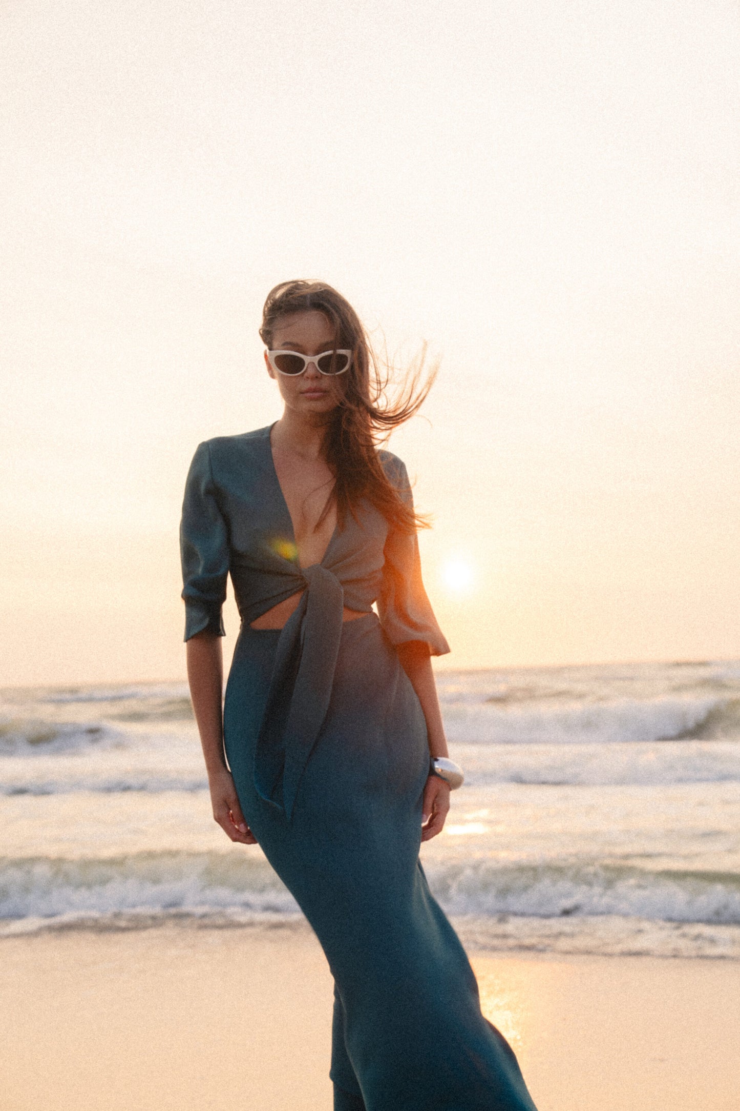 The PAULA Dress Emerald